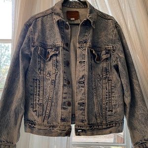 VINTAGE • Levis Denim Jacket • Made in USA